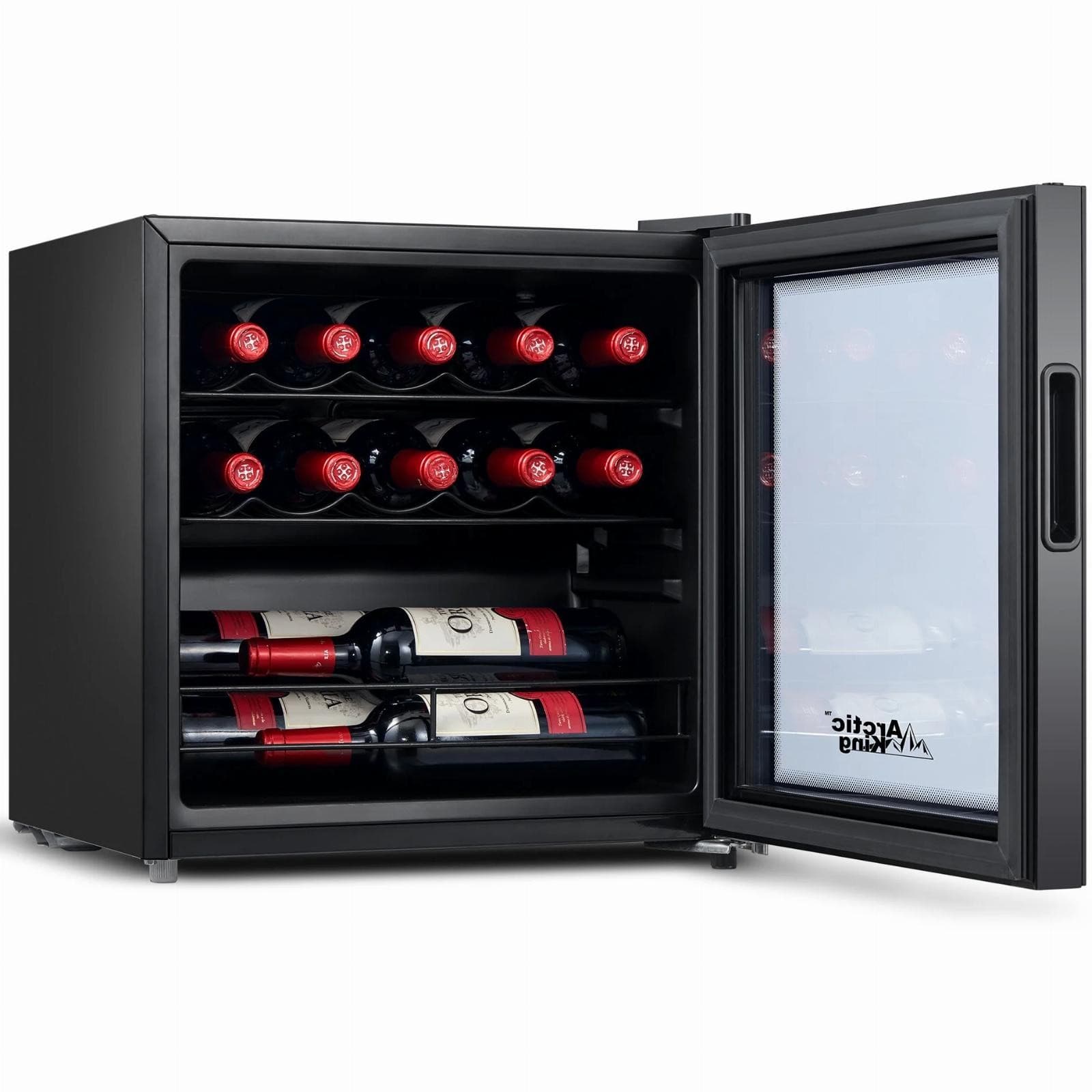 Arctic King Countertop 14-Bottle Wine Cooler Beverage Cooler With Glass Door 4