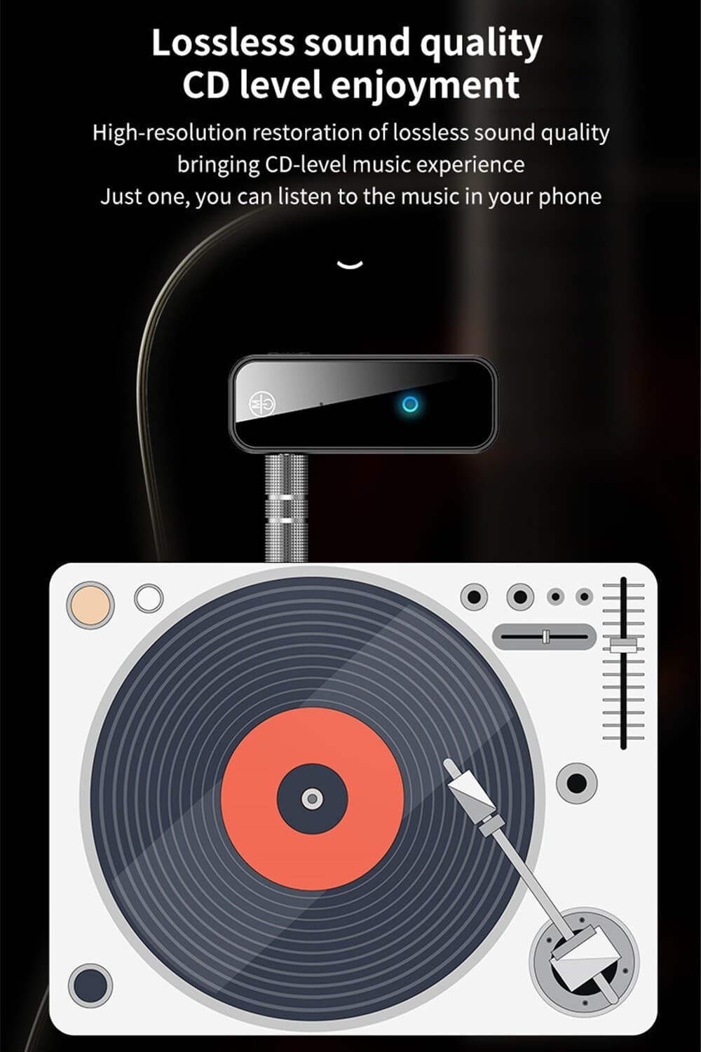 USB Wireless Bluetooth  Transmitter Receiver for Car Music Audio Aux Adapter lot 4