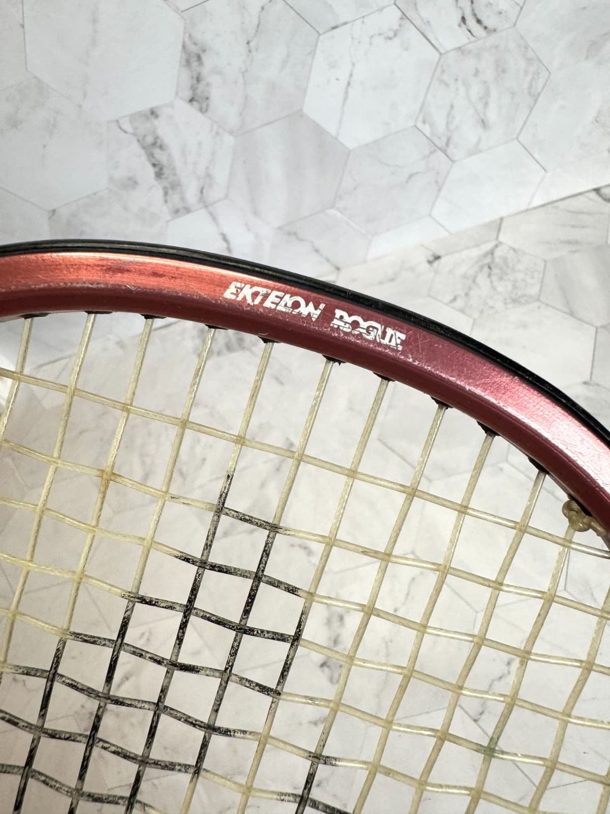 Vintage Ektelon Rogue Racquetball Racquet Small Tight Strings 3 3/4" Grip 2