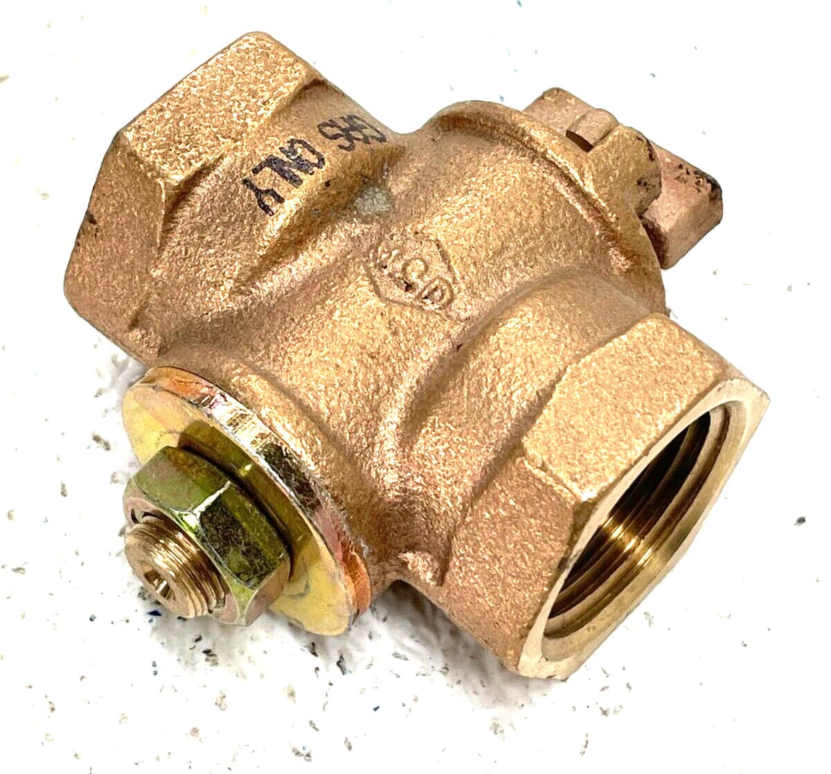 A.Y. MCDONALD 2G Bronze Plug Valve 1" NPT Threaded Ends GAS ONLY 2