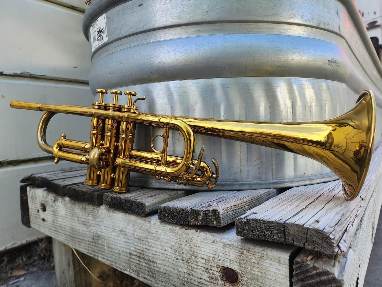 F. Besson Paris Breveté C Trumpet 4