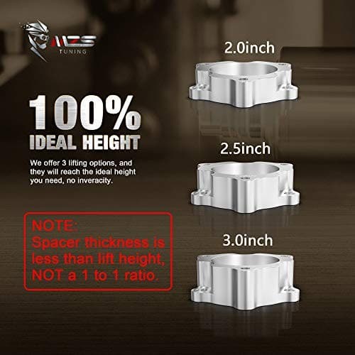  2.5 Inch Front Leveling Kit Compatible with 2005-2023 Tacoma, 2" 2.5" Lifts 3
