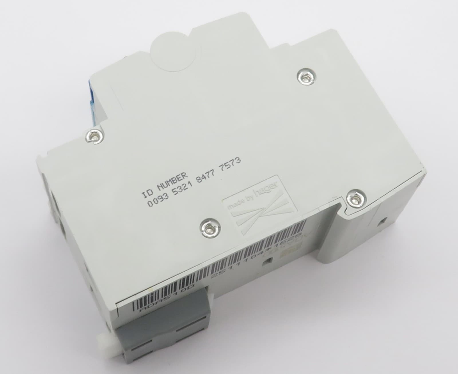 Hager ADA510D FI/LS Switch Type A Fi Circuit Breaker B10 10A 30mA 1P+N 4