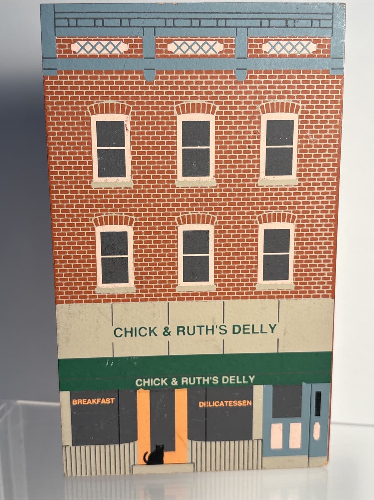 The Cat's Meow Village Chick & Ruth’s Delly, Annapolis, Maryland Signed 95