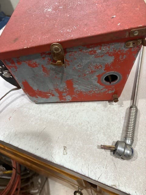 Vintage Automatic Radio For Tractor Fender AM W Antenna Untested. 5