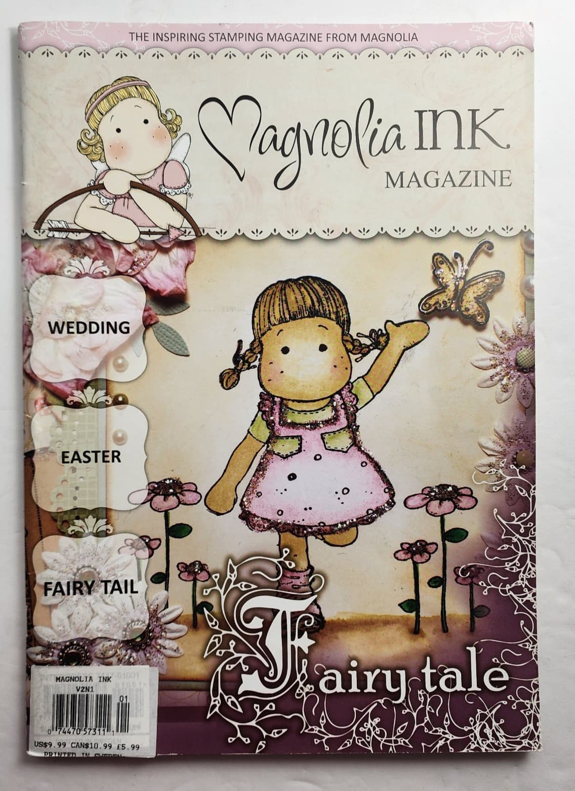 Lot of 2 Magnolia Ink Magazines 2010 & 2011 Rubber Stamping Scrapbooking Sweden 3