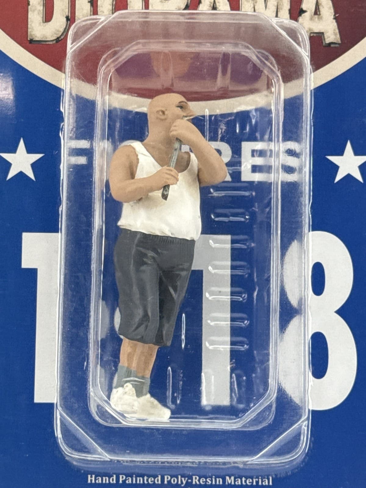 AMERICAN DIORAMA 1:18 Scale Figure Man Mechanic 4" New 2