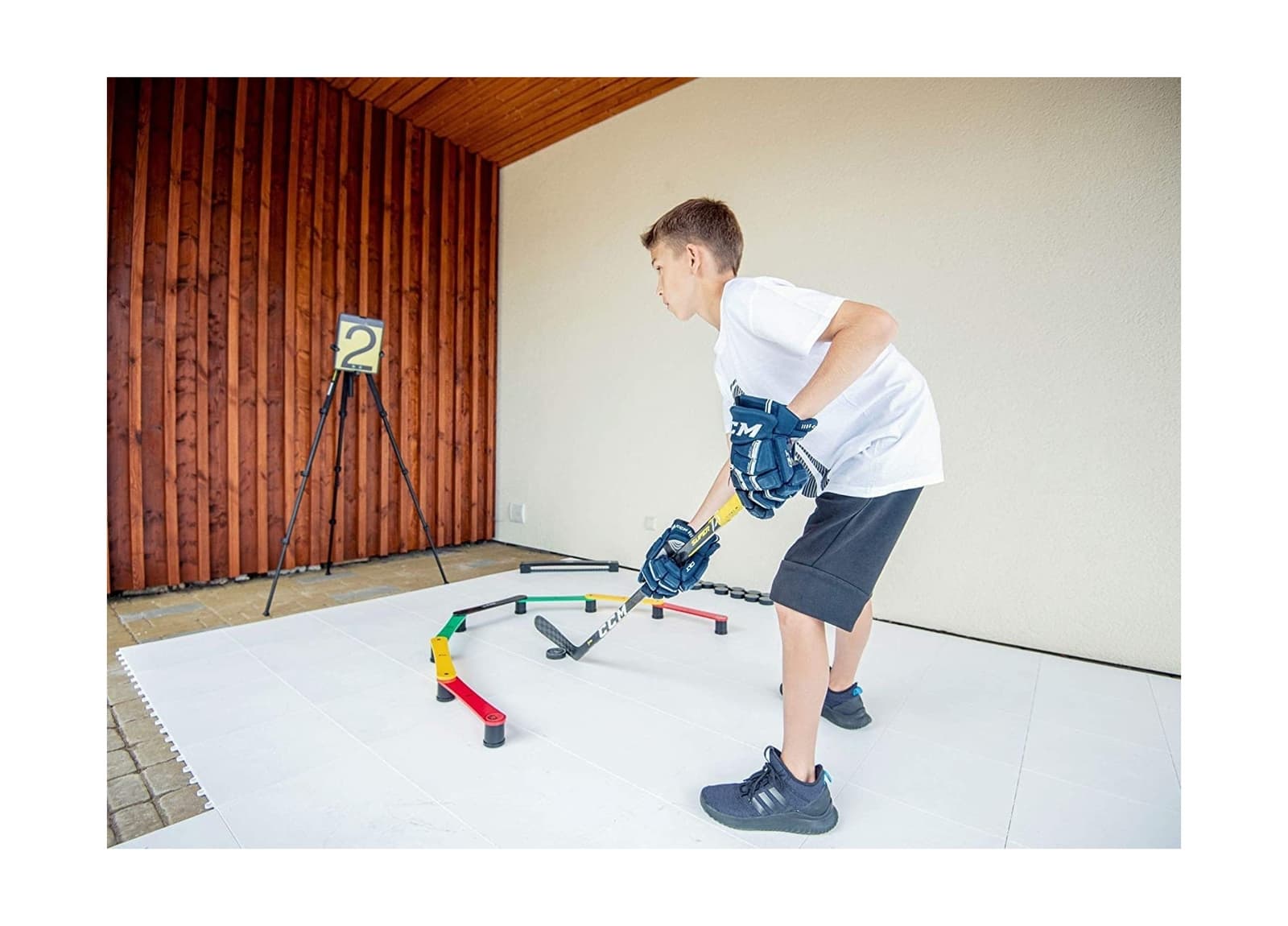 Hockey Revolution Stickhandling Training Aid - Lightweight Stickhandling Trai... 2