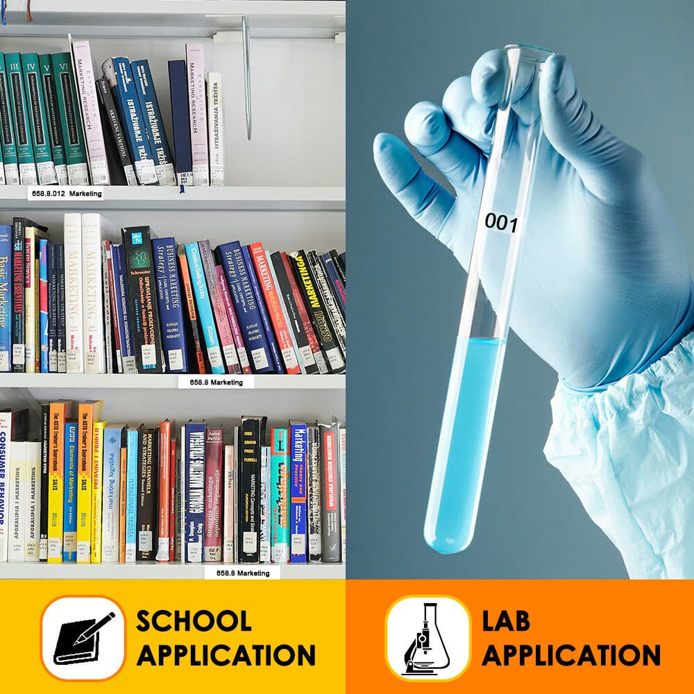 3PK Compatible TZ641 TZe-641 Black on Yellow Label Tape for Brother PT-2600 0.7" 6