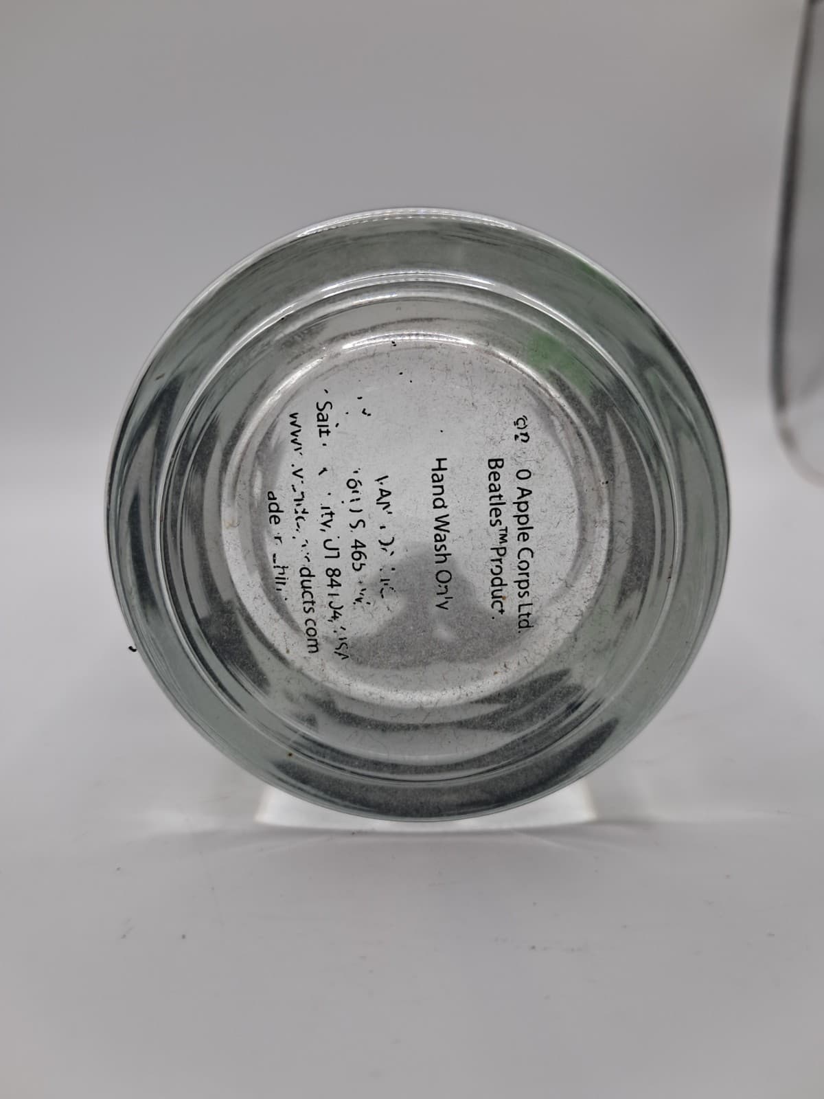 The Beatles Abbey Road Paul George John Ringo Glass  Bar Tumbler 6" Apple Corp 6