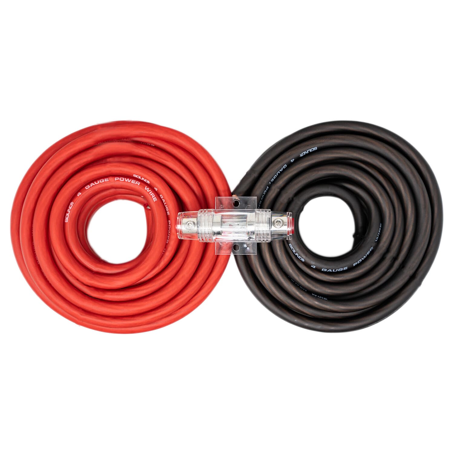 SoundBox KIT4-25RB, 4 Gauge Amplifier Wire Power/Ground Amp Cable - 50 Ft. 2