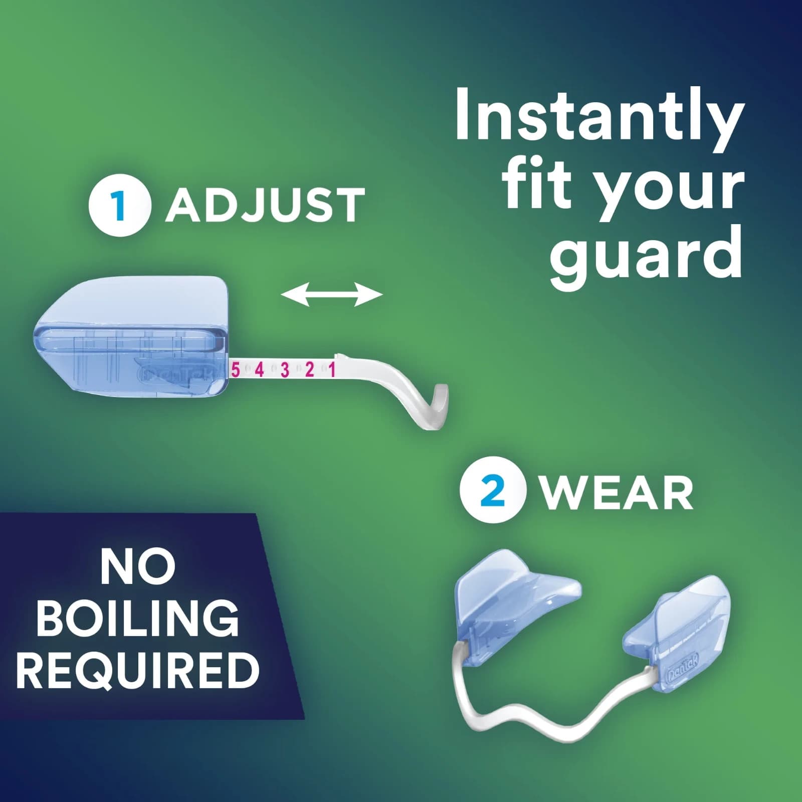 DenTek Comfort-Fit Dental Guards for Nighttime Teeth Grinding, 2 Count 3