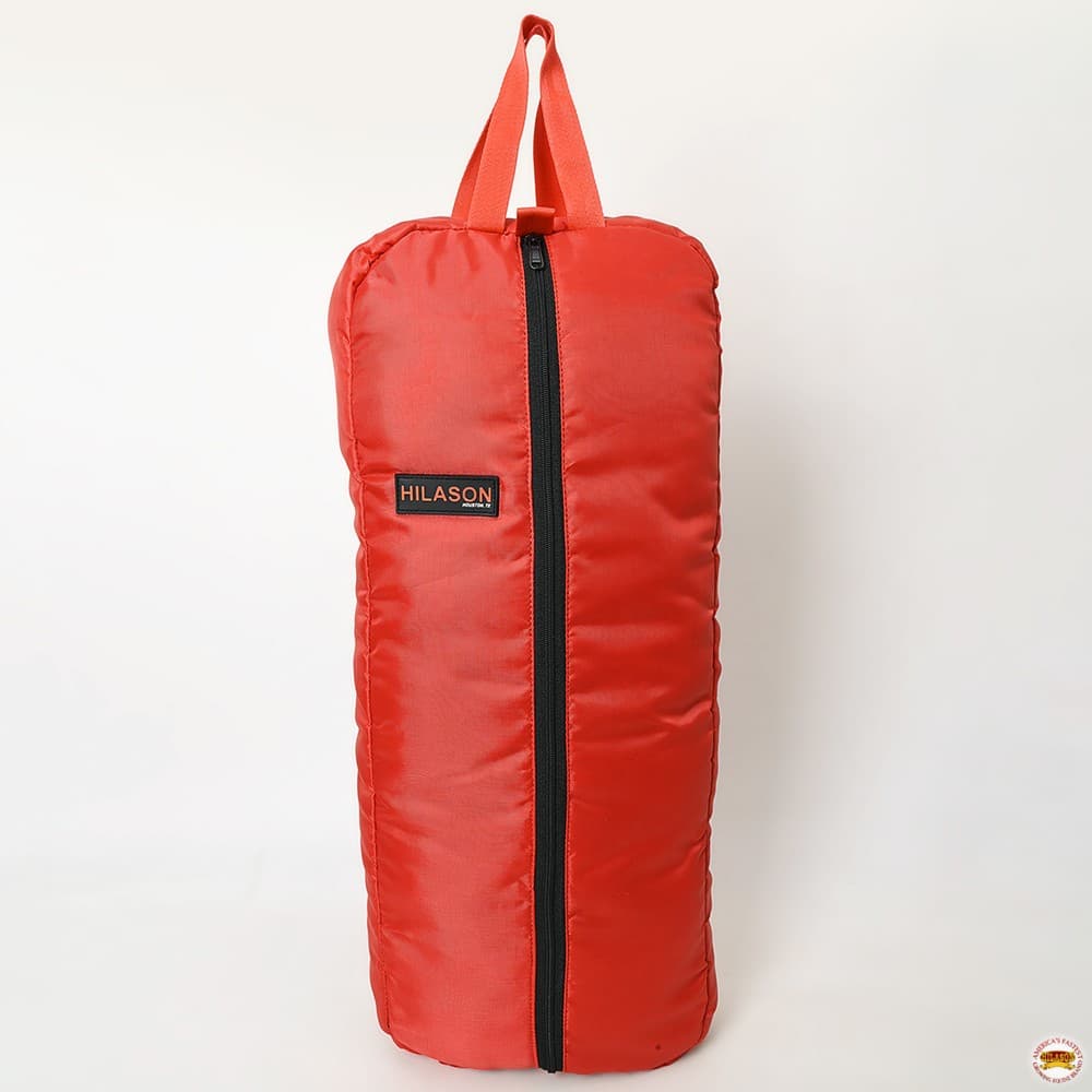HILASON Western Equestrian Nylon Halter Bridle Carry Bag For Horses Red 2