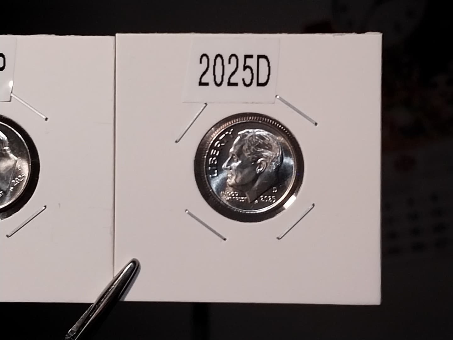 2025 P & D Roosevelt Dime 2 Coin Set GEM BU Quality 3