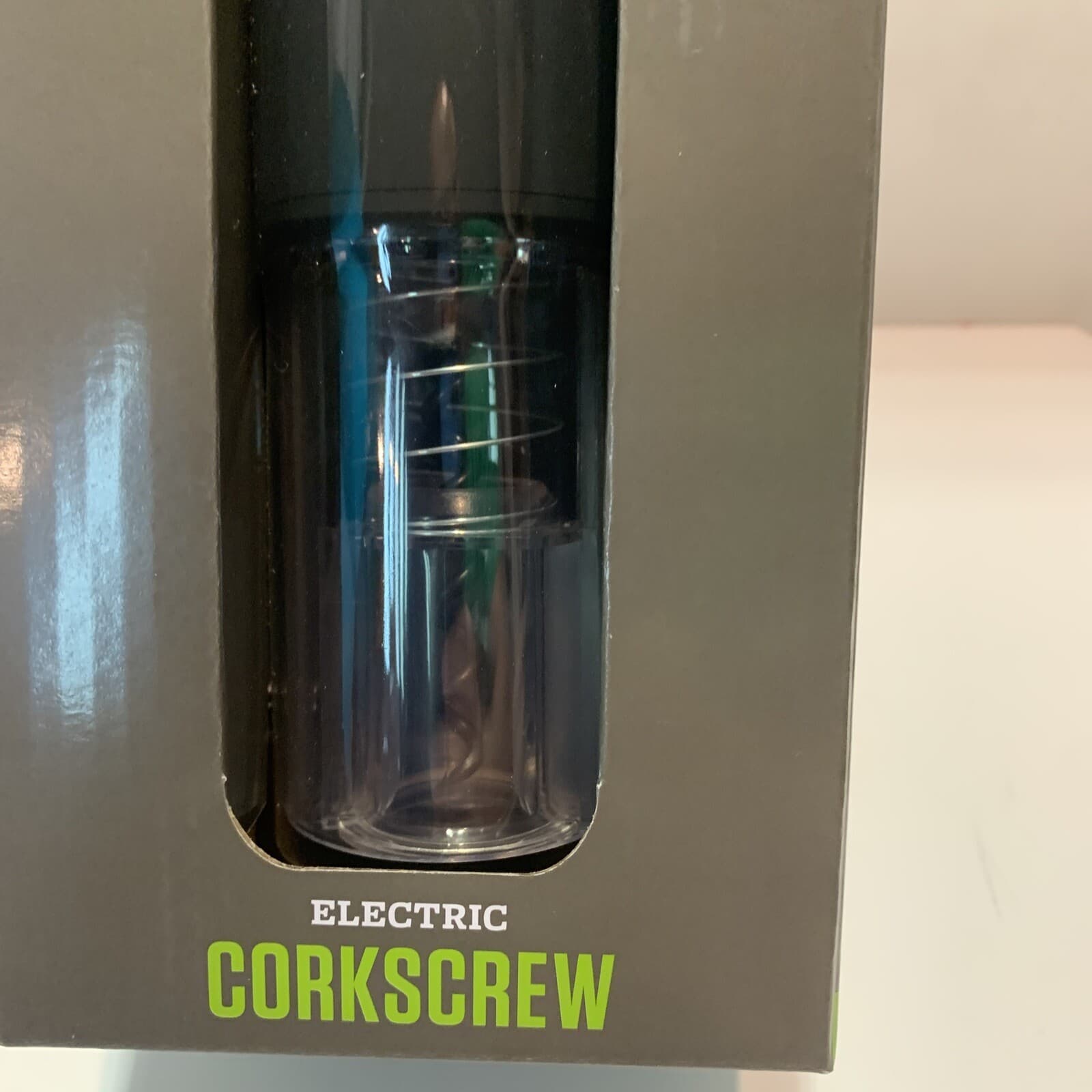 Food Network Electric Corkscrew New In Box With Storage Stand And Foil Cutter 3