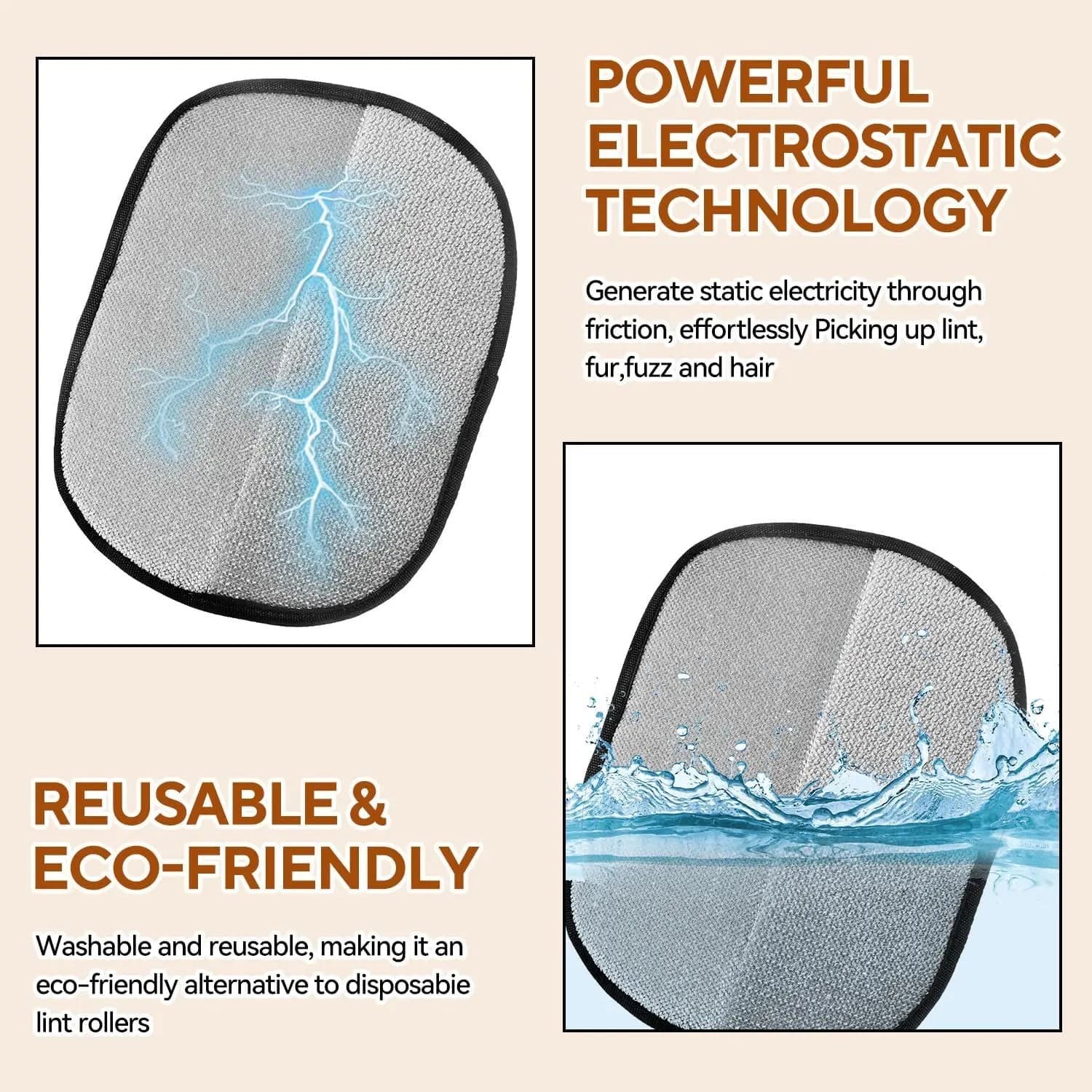 Glove Cat Grooming Gloves Cat Hair Remover 2025 New Pet Dog Hair Remover LOT 3