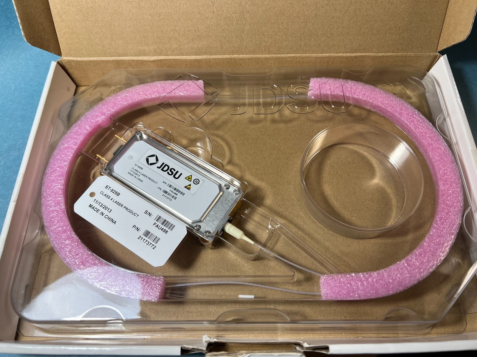 NEW JDSU/Lumentum ST-925B 140W 915nm Laser Diode Module, 105um Fiber, Tested 2