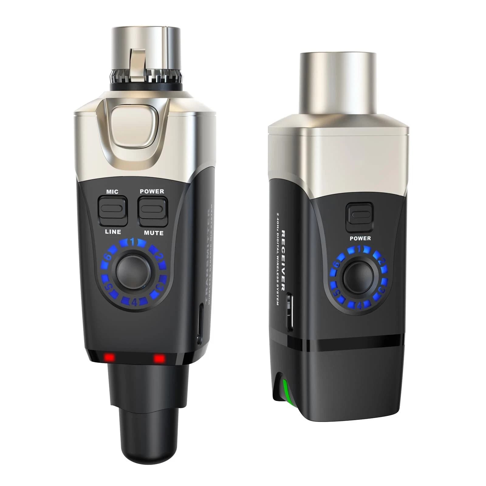 Xvive U3 Wireless Microphone System 2.4GHz Wireless XLR Transmitter and Receiver