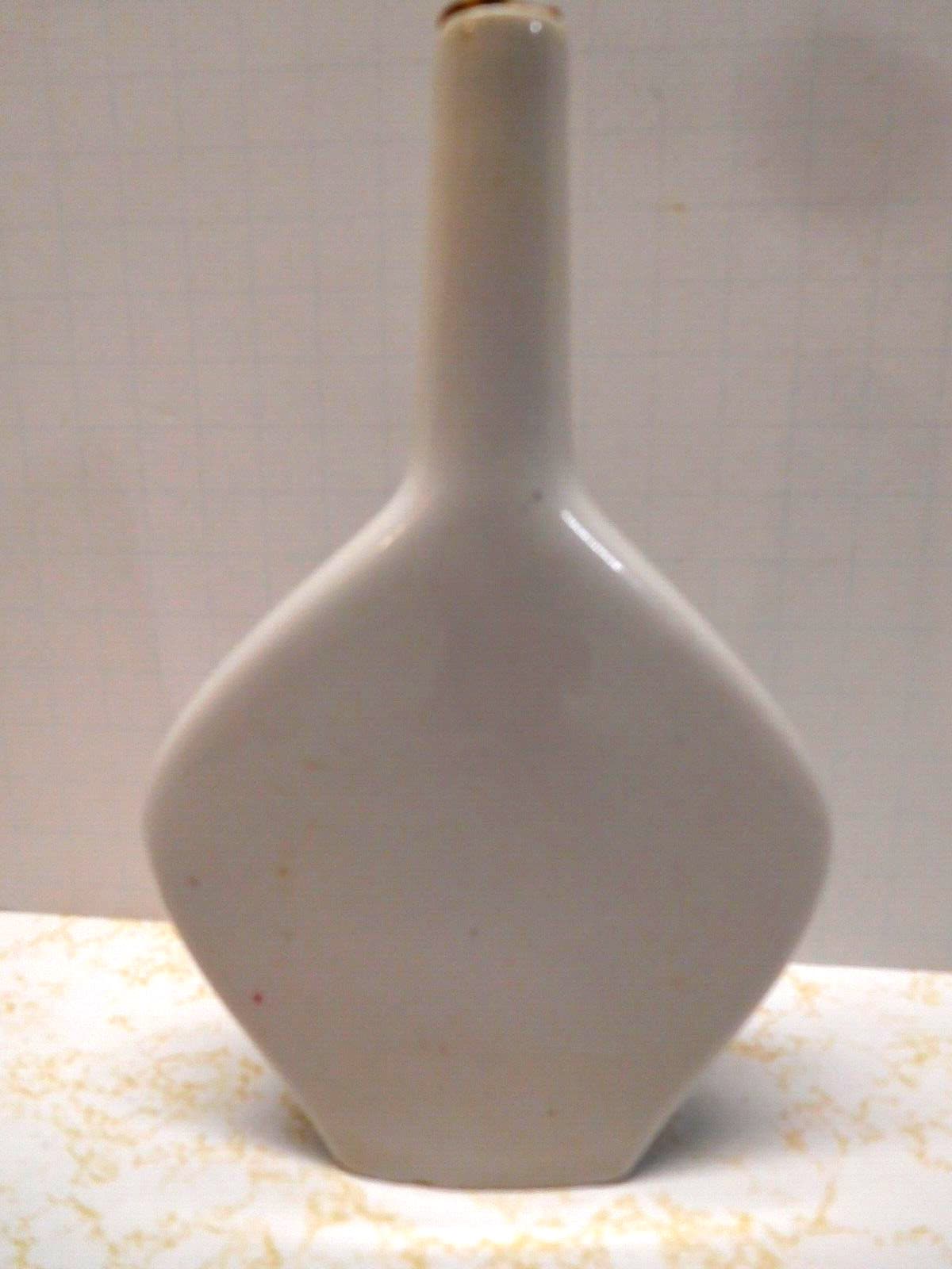 Rare Vintage Boeing Jet Intercontinential Lufthansa Ceramic Lithograph Bottle 4