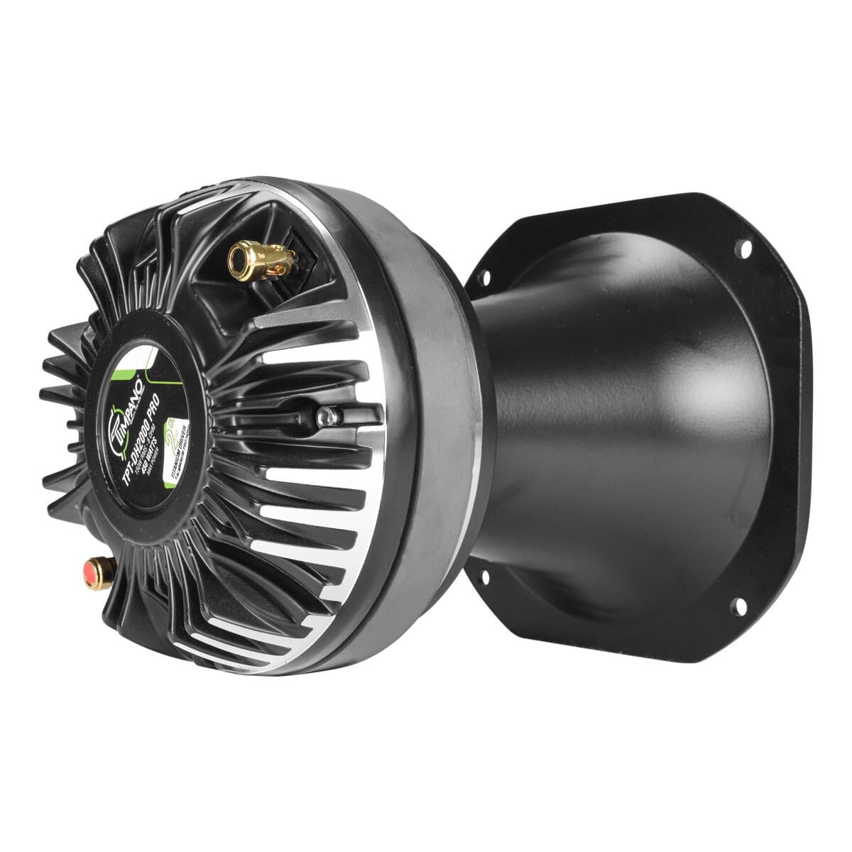 (2) TIMPANO TPT-DH2000 PRO 450W 8 OHM 2" EXIT ALUMINUM HORN + TITANIUM DRIVER 5