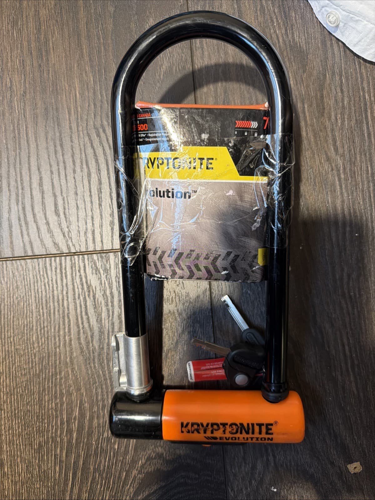 Kryptonite Evolution Series U-Lock 13mm Hardened Steel Security Lock with Flex