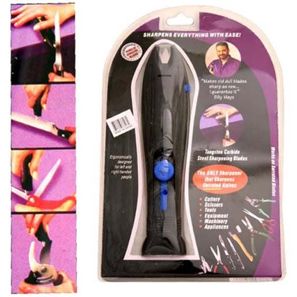 SAMURAI SHARK TUNGSTEN CARBIDE STEEL SUPER KNIFE BLADE TOOL SCISSORS SHARPENER 2