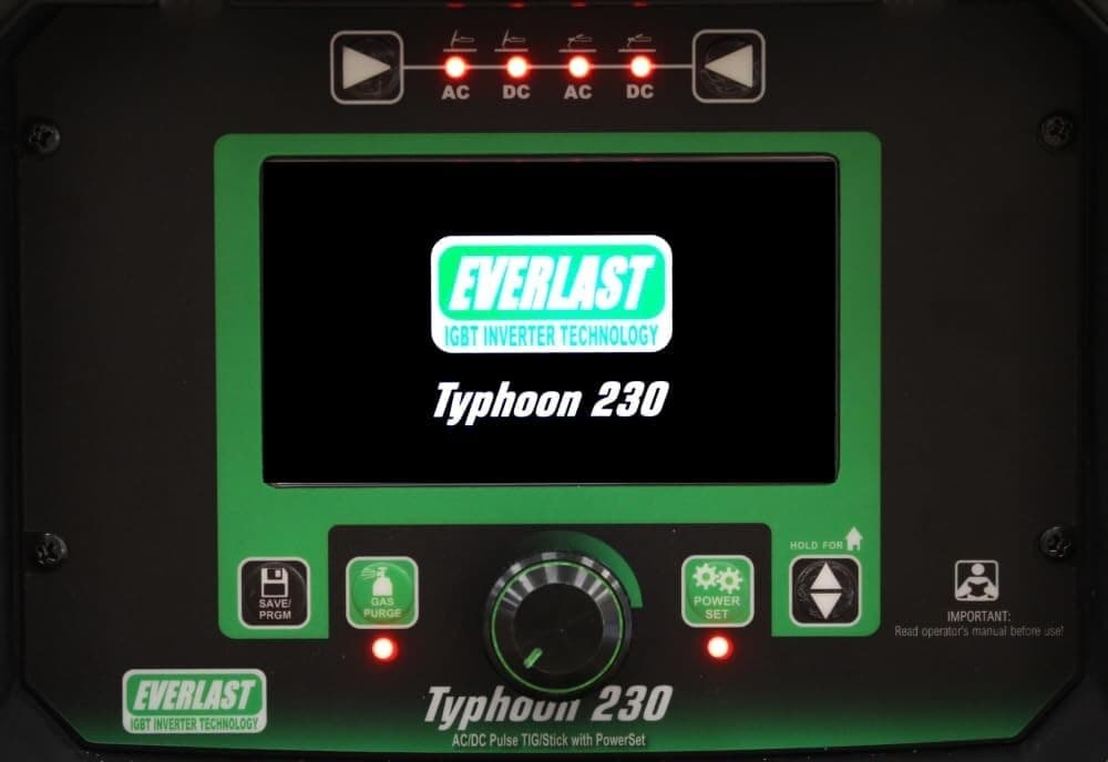 Everlast Typhoon 230 TIG/Stick Welder Machine - 120/240 Dual Voltage Welder 4