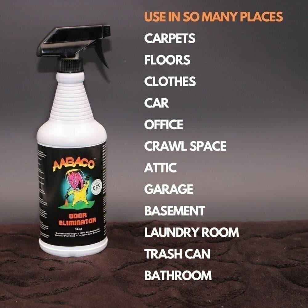 PET ODOR ELIMINATOR AND STAIN REMOVER INDUSTRIAL STRENGTH-ENZYME CLEANER 6