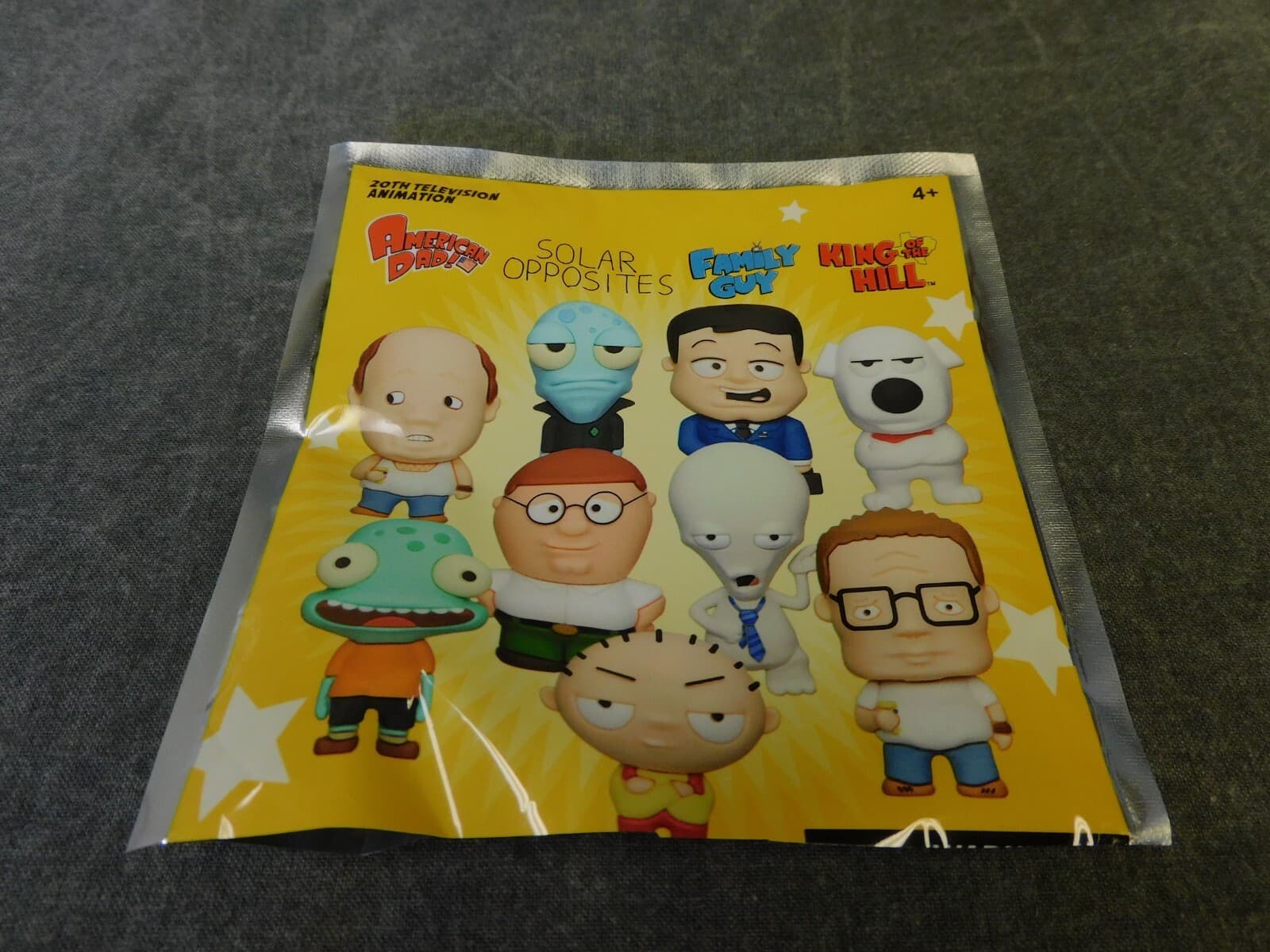 American Dad NEW * Stan Smith Clip * Blind Bag Figural FX Animation Monogram 6