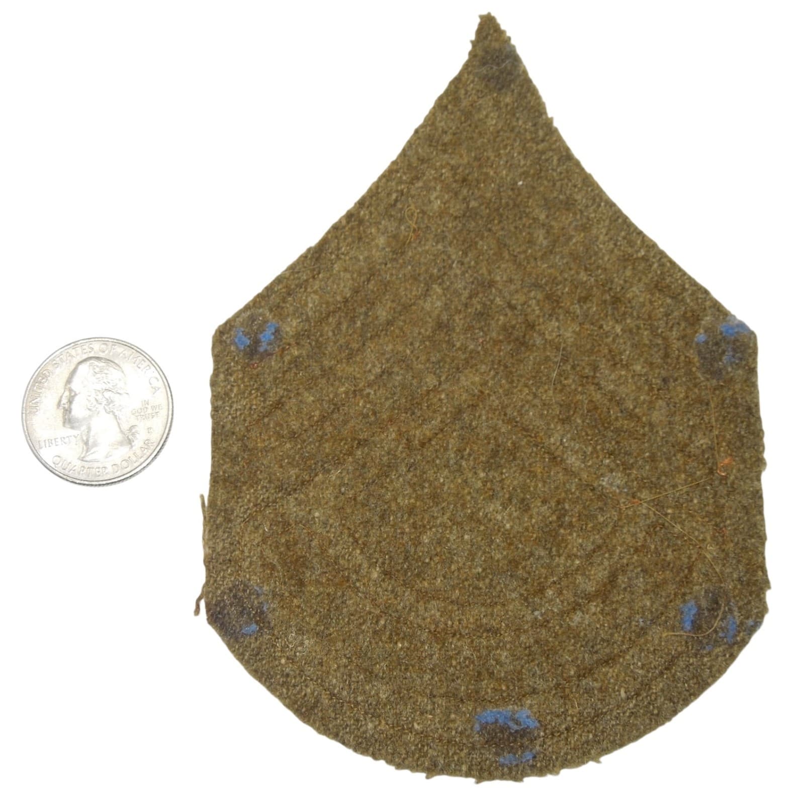 Original WWI US Army Sergeant Chevron Wool Patch T10 2