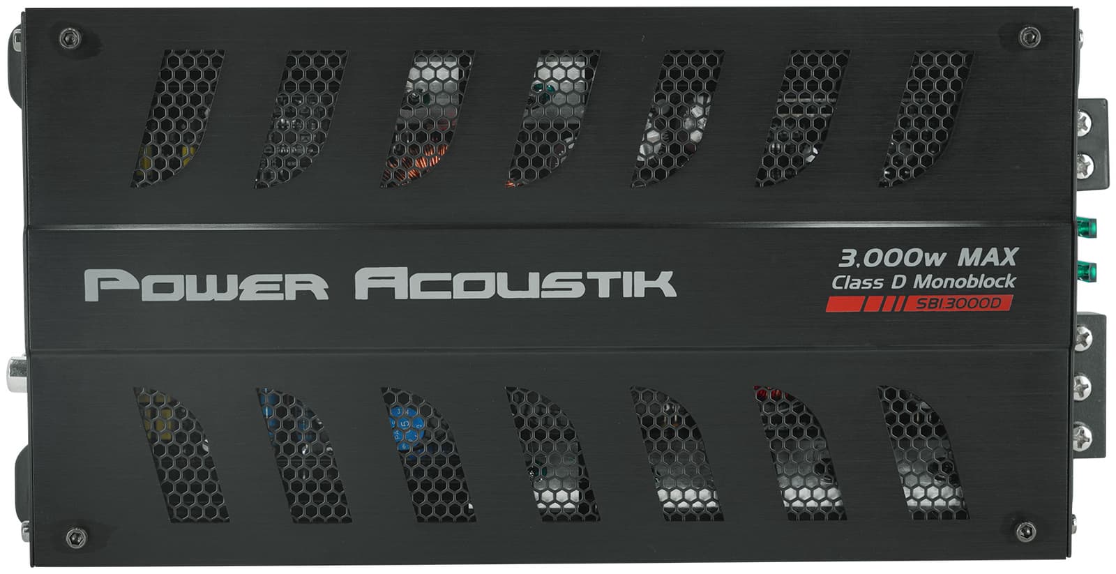 Power Acoustik SB1.3000D 3000 Watt Mono Amplifier 1-Ohm Class D Amp SB1-3000D 3