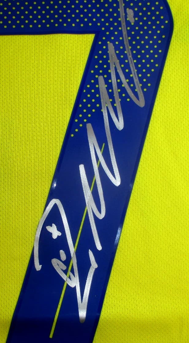 Cristiano Ronaldo / Autographed Al-Nassr Adidas Aeroready Soccer Jersey / COA 4