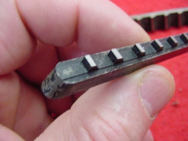 Keyway Broaches- Lot of 2- .1/8" & 7/16"- 6" Length - New !! 4