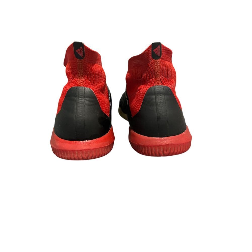 Adidas Predator 18 Shoes Laceless Control Skin Red Black 2