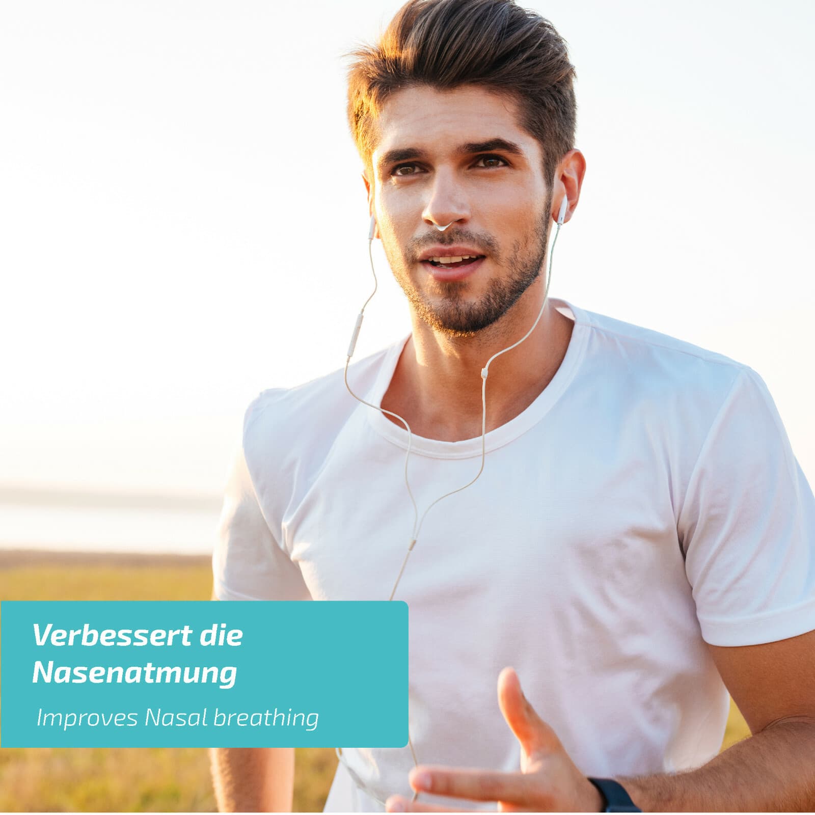 Nasivent Sports - Starter Set - snow white - Nasal Dilator 5