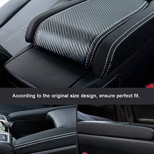for Civic 10th Gen 2016-2020 Centre armrest Leather Cover Leather Decoratio 3