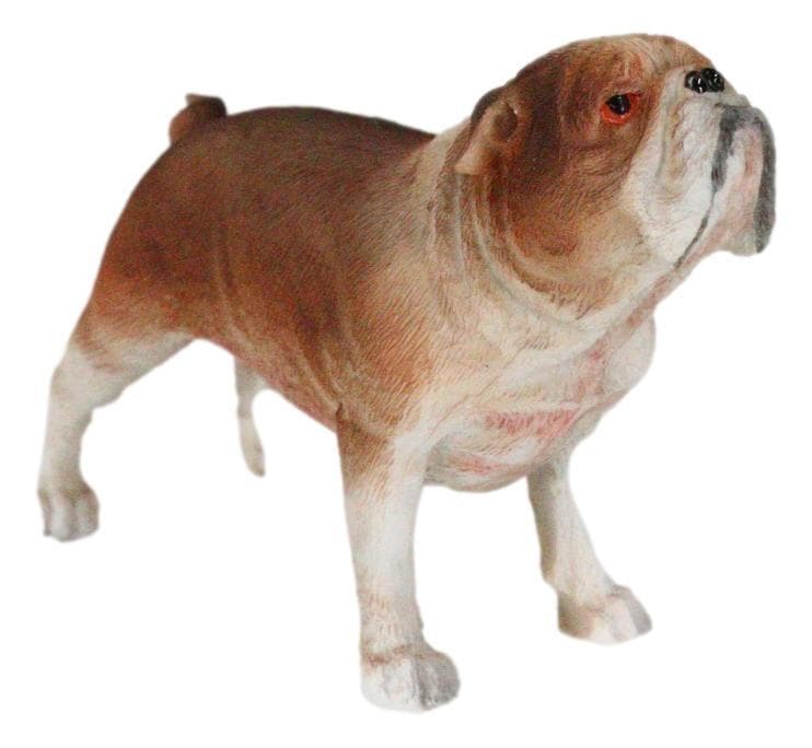 American Pedigree Dogs Lifelike Bulldog Bull Puppy Dog Miniature Figurine 2