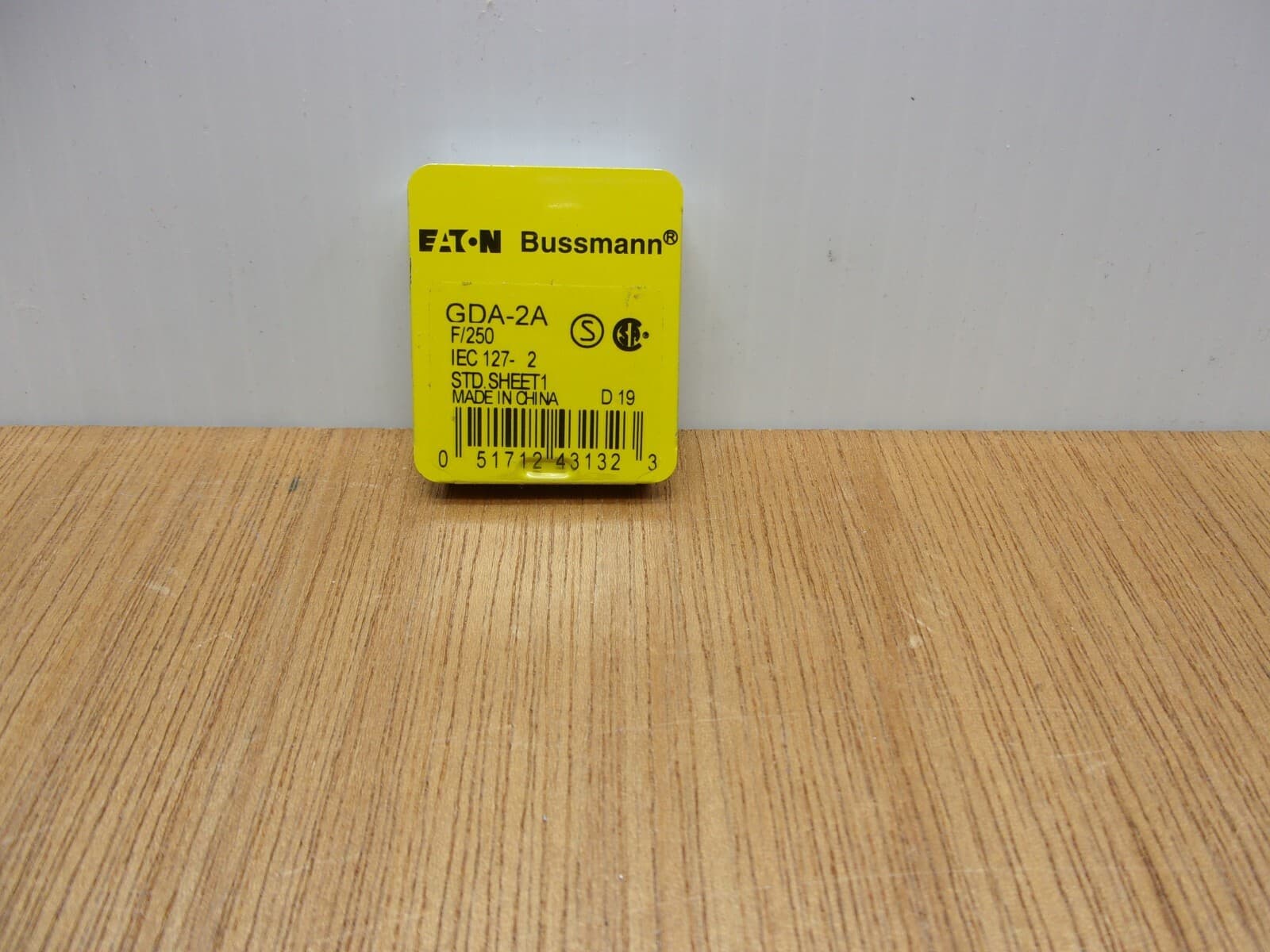 (Qty.5) Eaton Bussmann GDA-2A Cylindrical Fast Acting Ceramic Fuse 250VAC 4