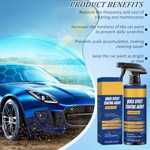 Quick Effect Coating Agent for Car, Advanced Car Coating Spray with Quick  4