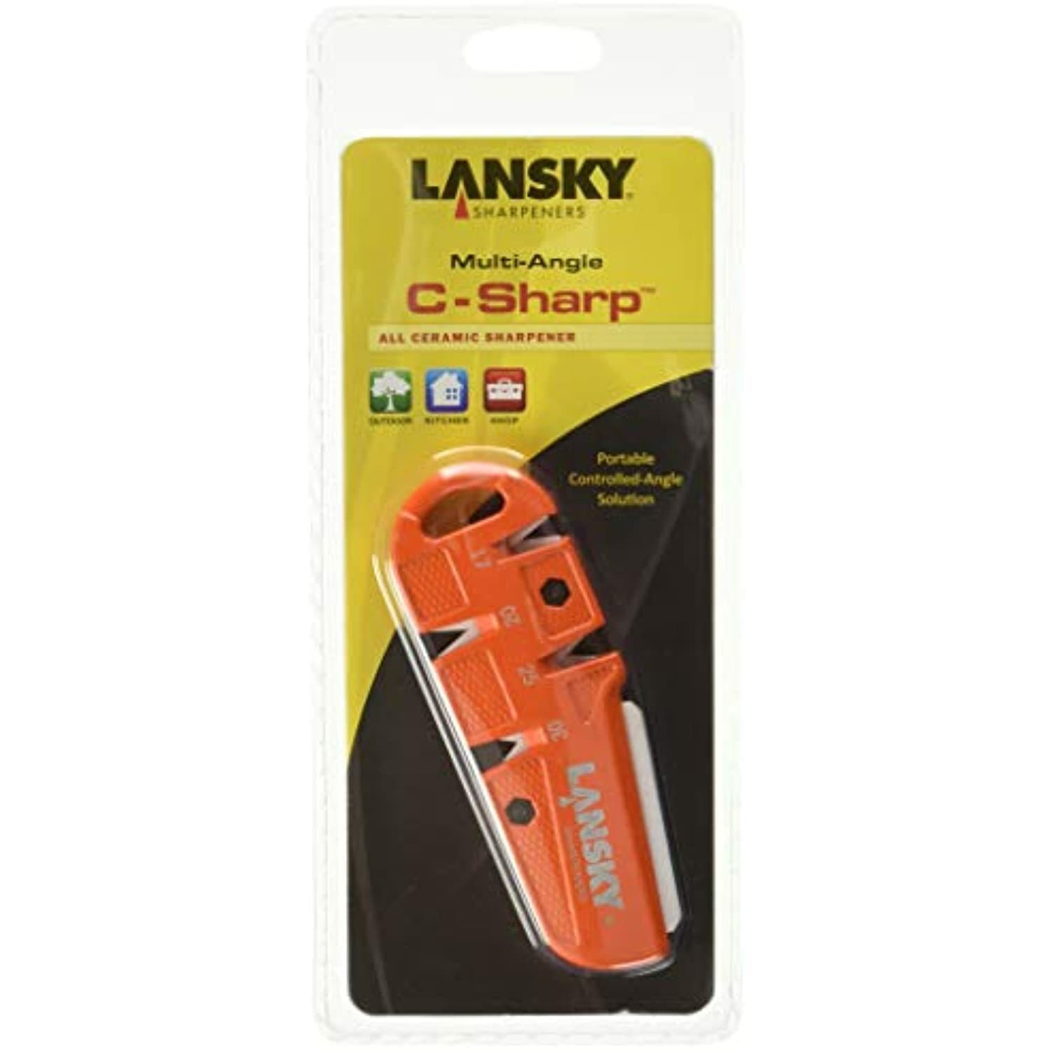 Lansky C-Sharp, Ceramic Stone Multi-Angle Knife Sharpener 3