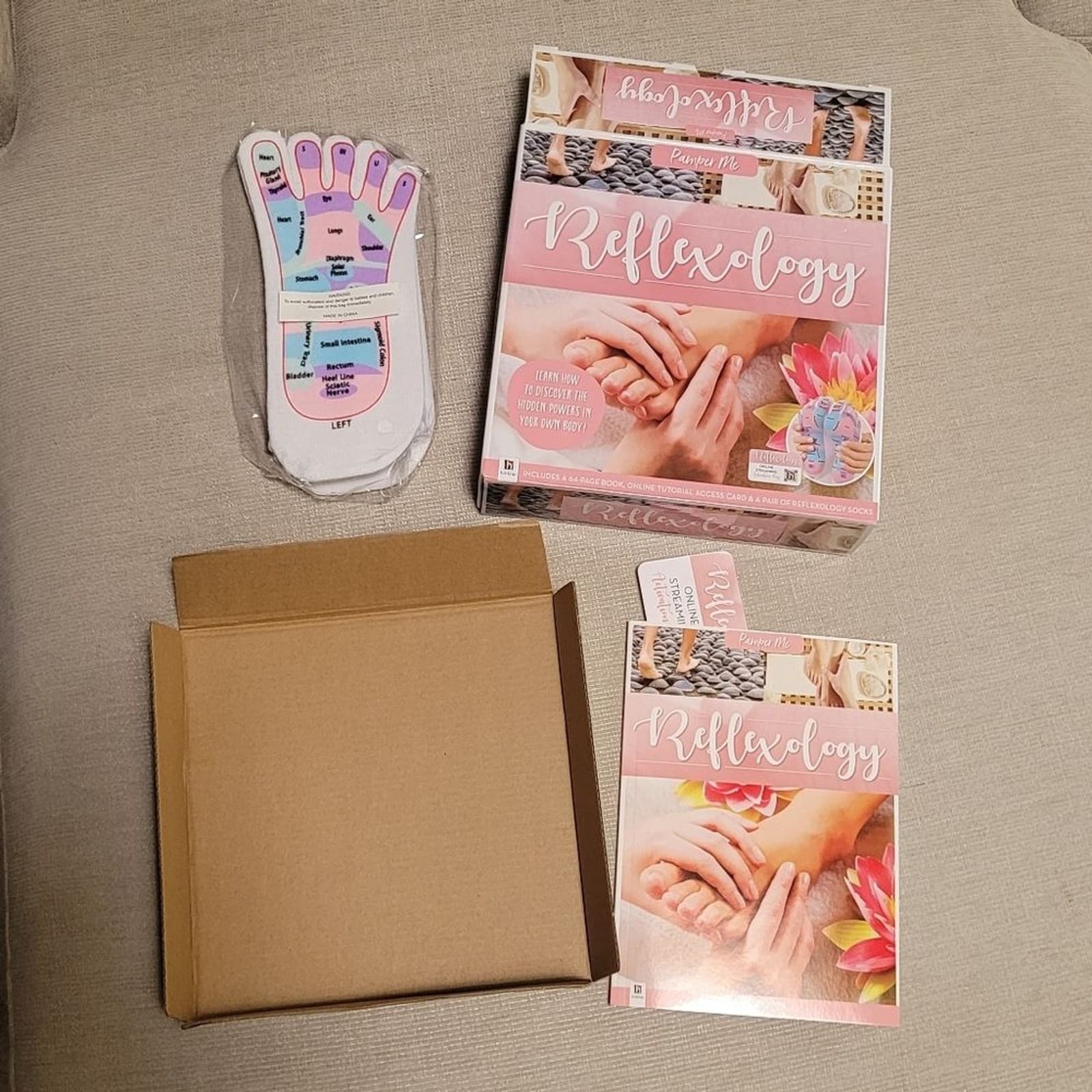 Reflexology Pamper Me Set Learn To Discover Hidden Powers In Your Own Body 3