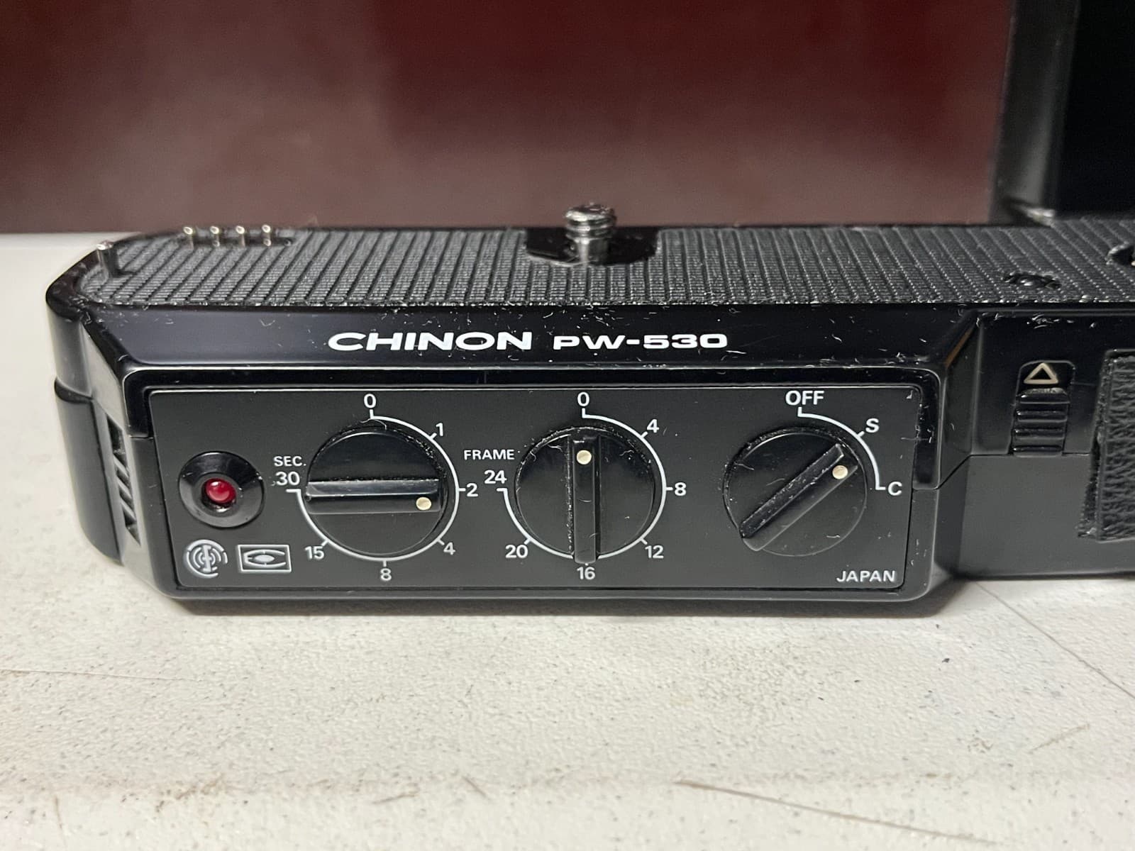 Chinon Power Winder PW-530 + Interval Timer- Untested 2