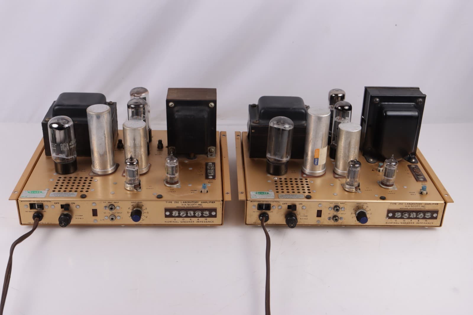 Pair of  Scott 250 Mono Bloc Power Amplifiers== Hard to Find MCM Sound Great! 6