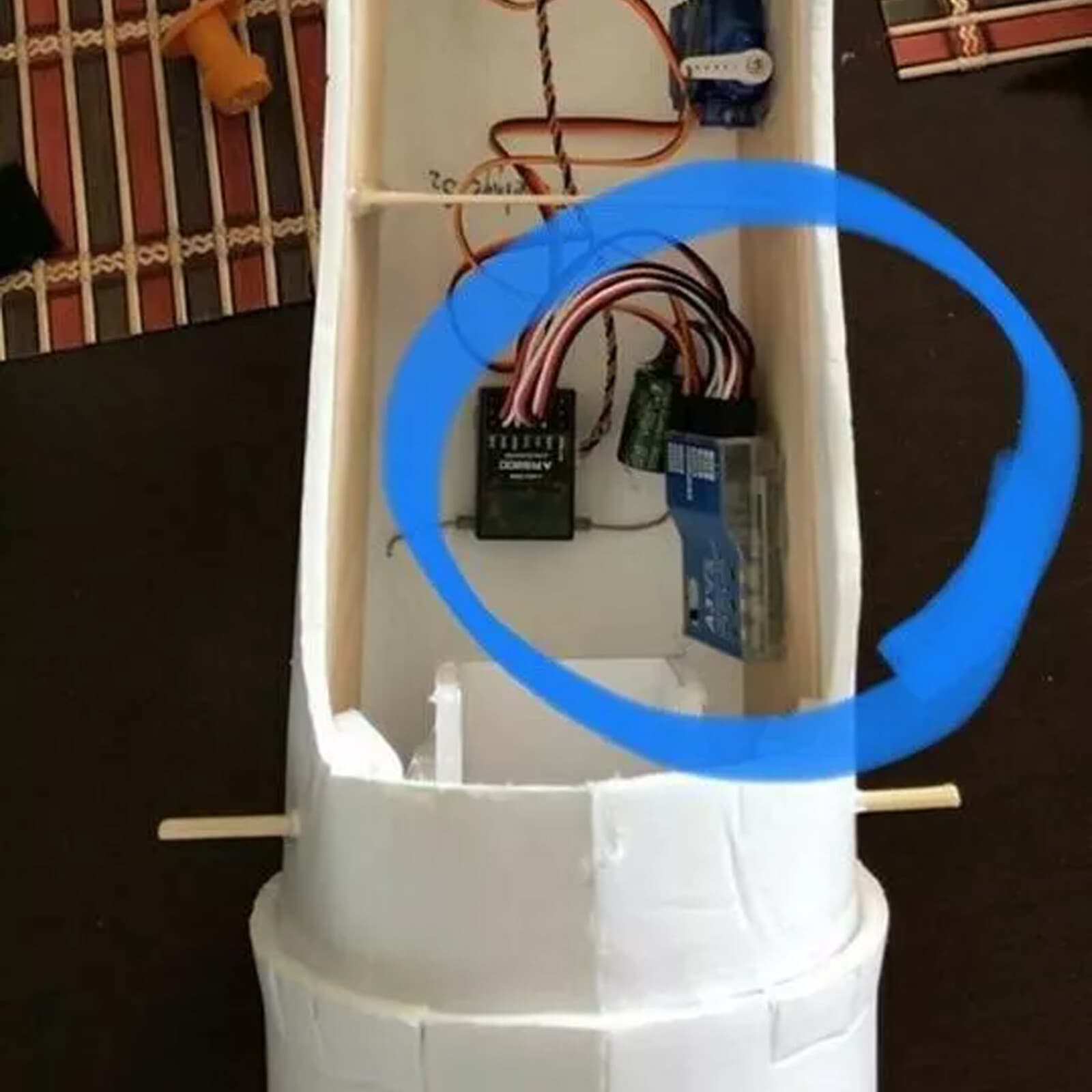 6 Axis Gyro A3V2 RC Plane Flight Stabilizer for RC plane Fixed Wing Auto Hove du 4