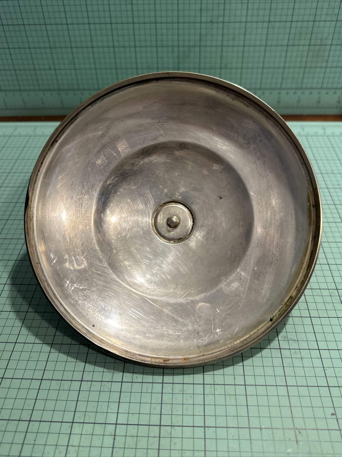 Vintage Silverplate Serving Bowl Lid Only 7.5” BS3 3