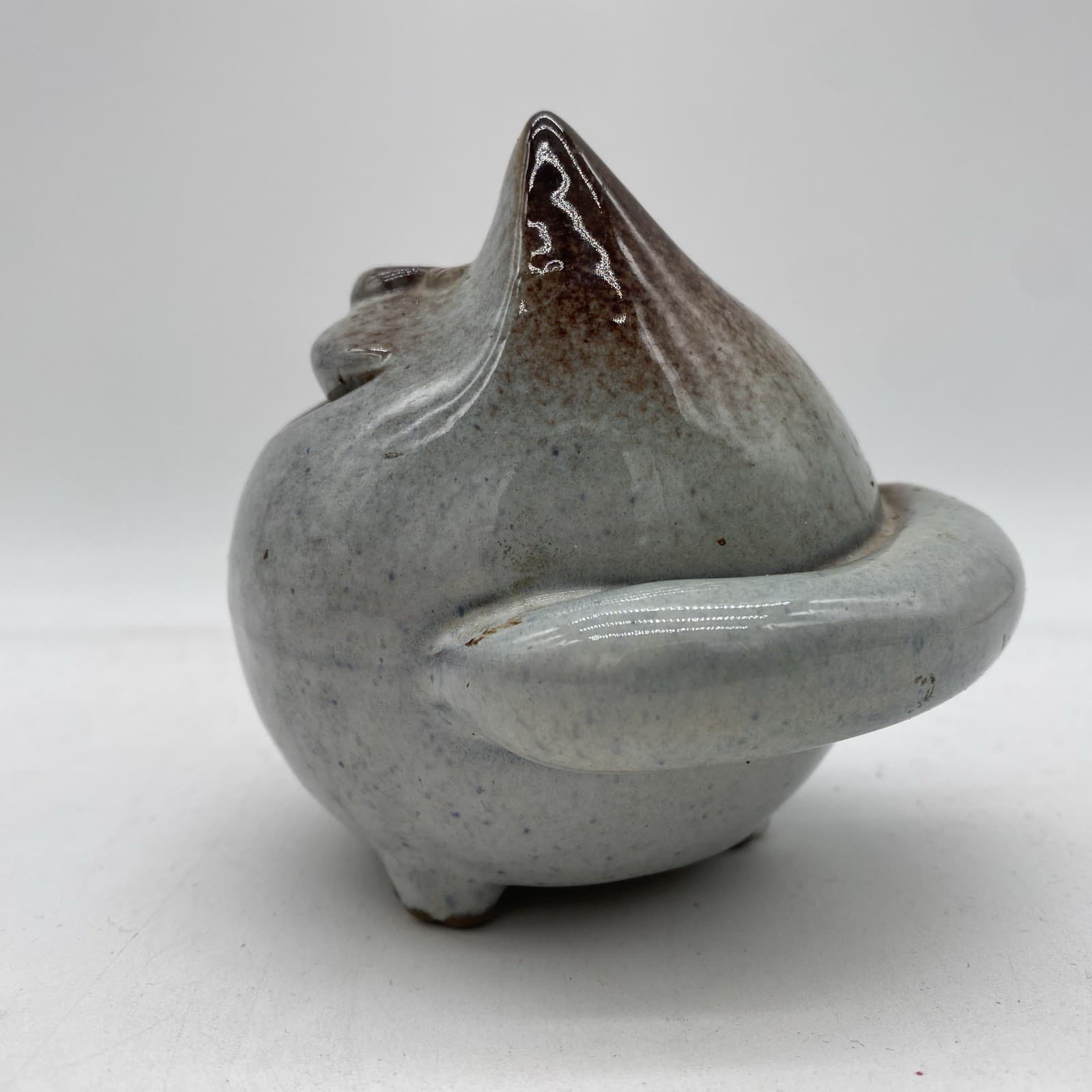 Peter Pots Pottery Cat Bank - Signed 4