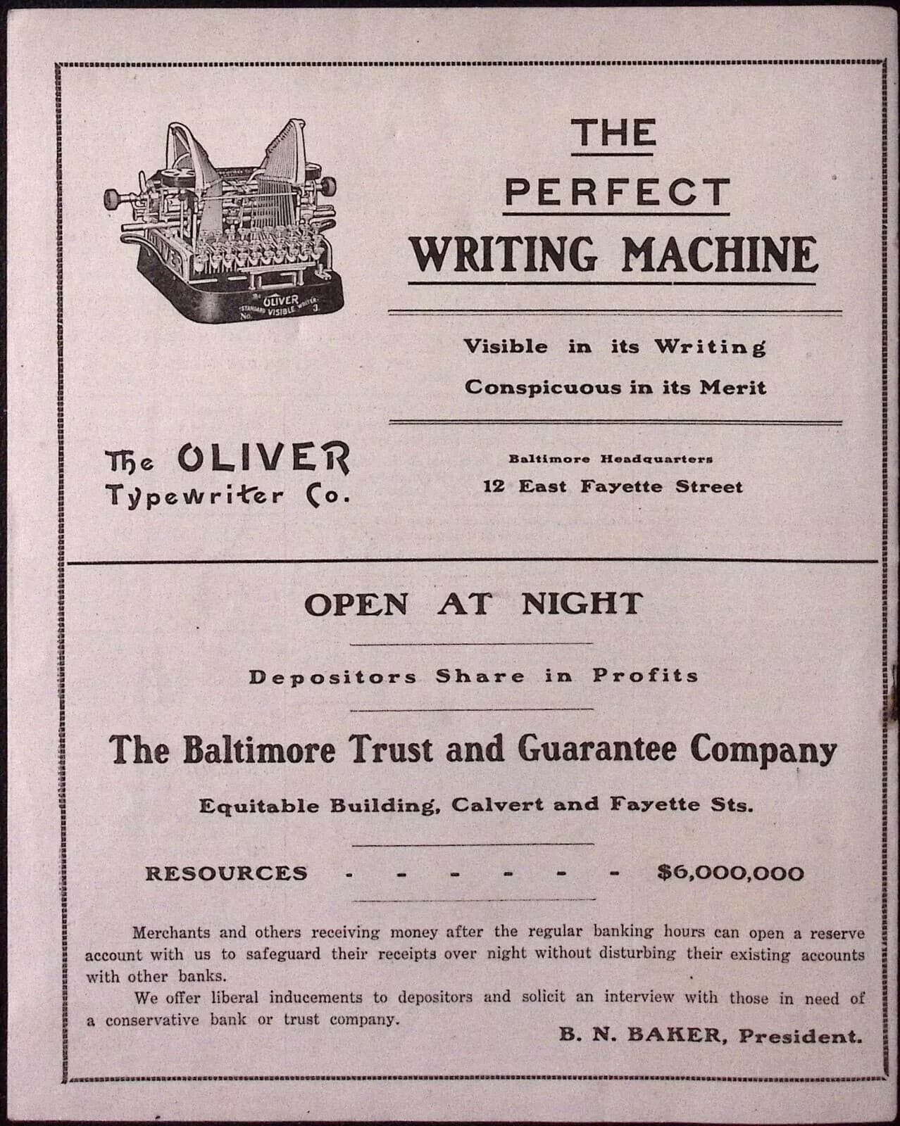 March 4 1907 Maryland Theater Vaudeville BF Keith's Circuit Weekly Program 6