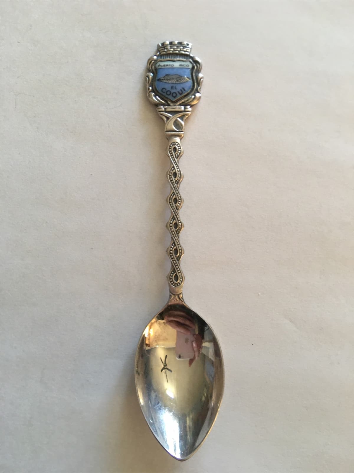 Vintage Souvenir Spoon US Collectible Puerto Rico El Coqui 2