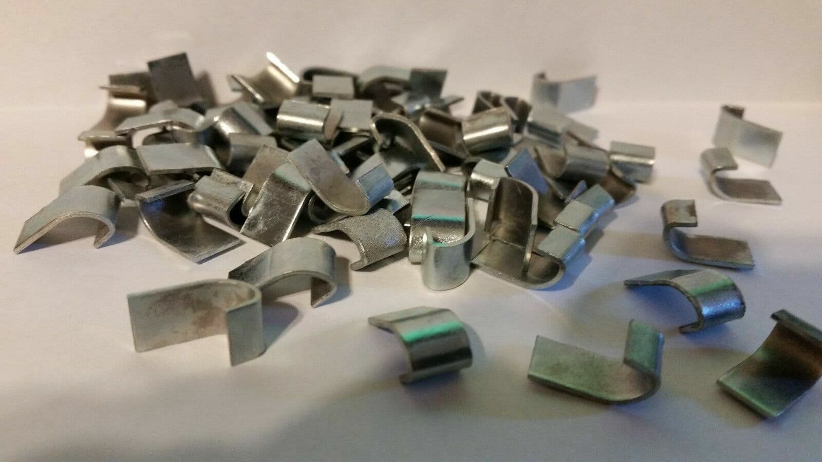 5/16" x 1/2" Standard J-Clip Galvanized, Stainless Steel or Aluminum Cage Clips 2