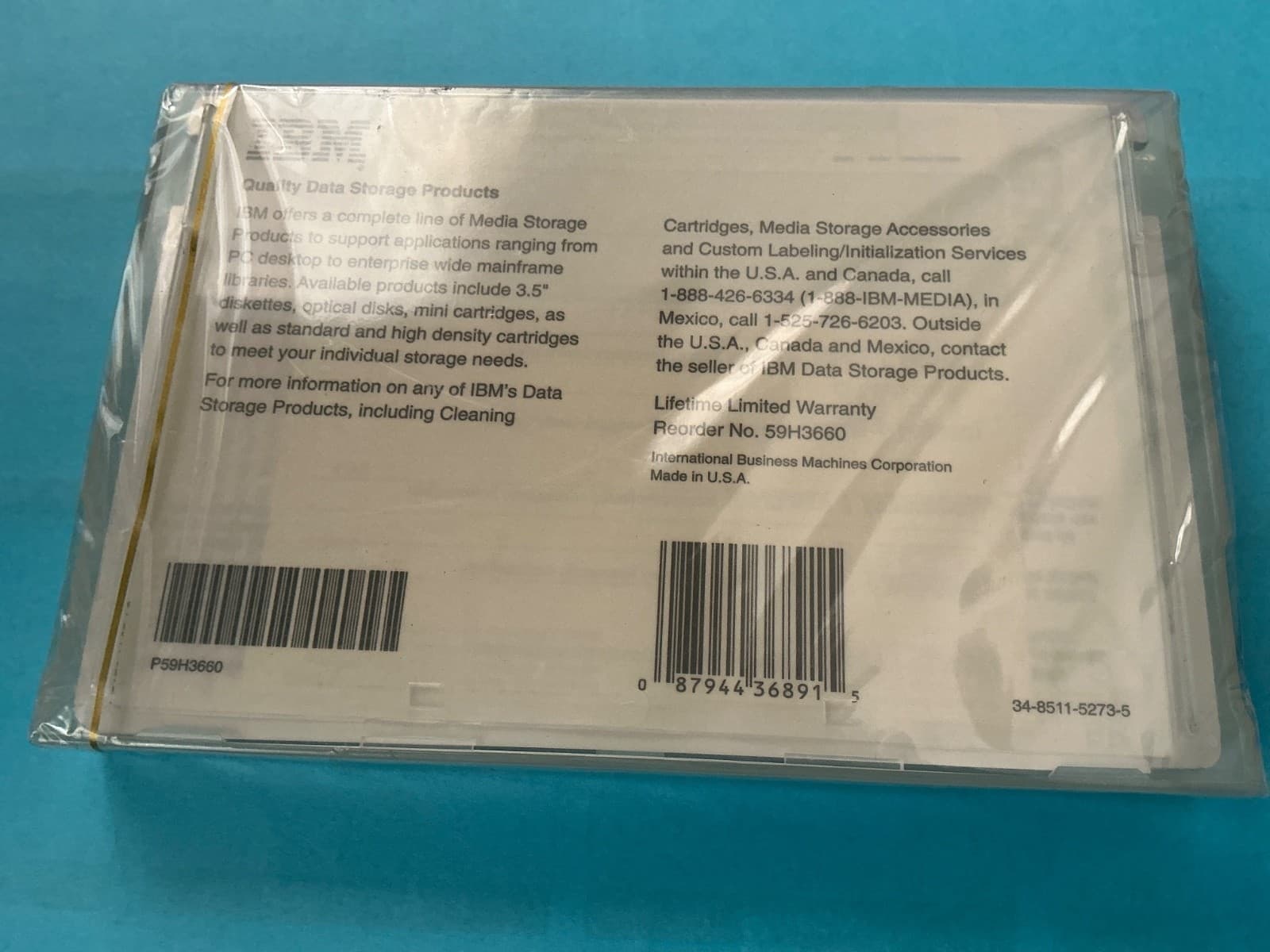 SLR 5 IBM SLR5-4GB Data Cartridge New and Sealed Free Shipping 2